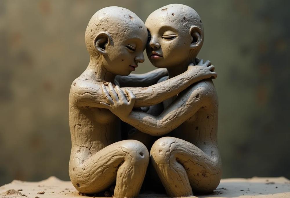 Entwined figures