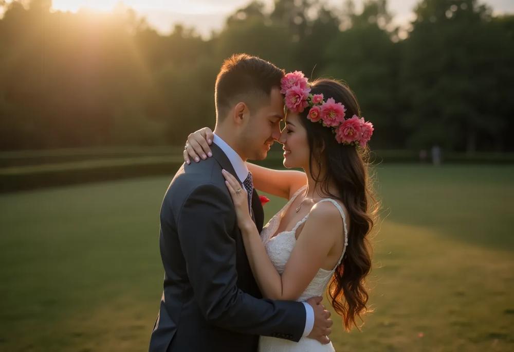 Romantic couple