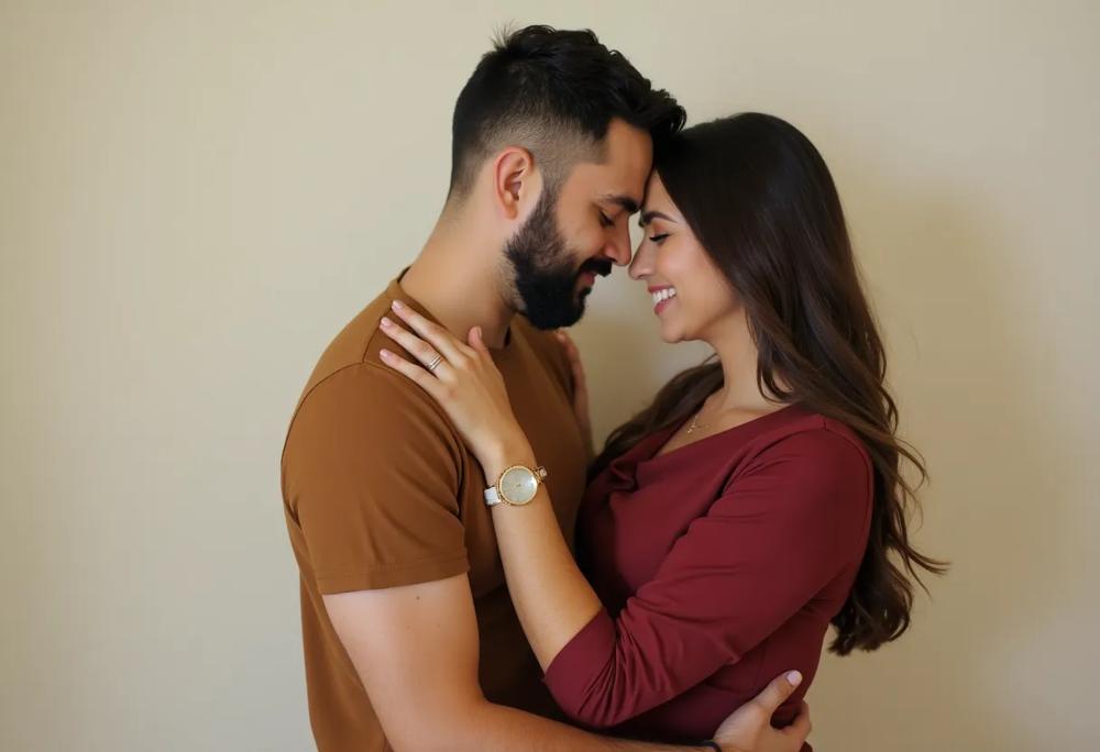 Romantic couple