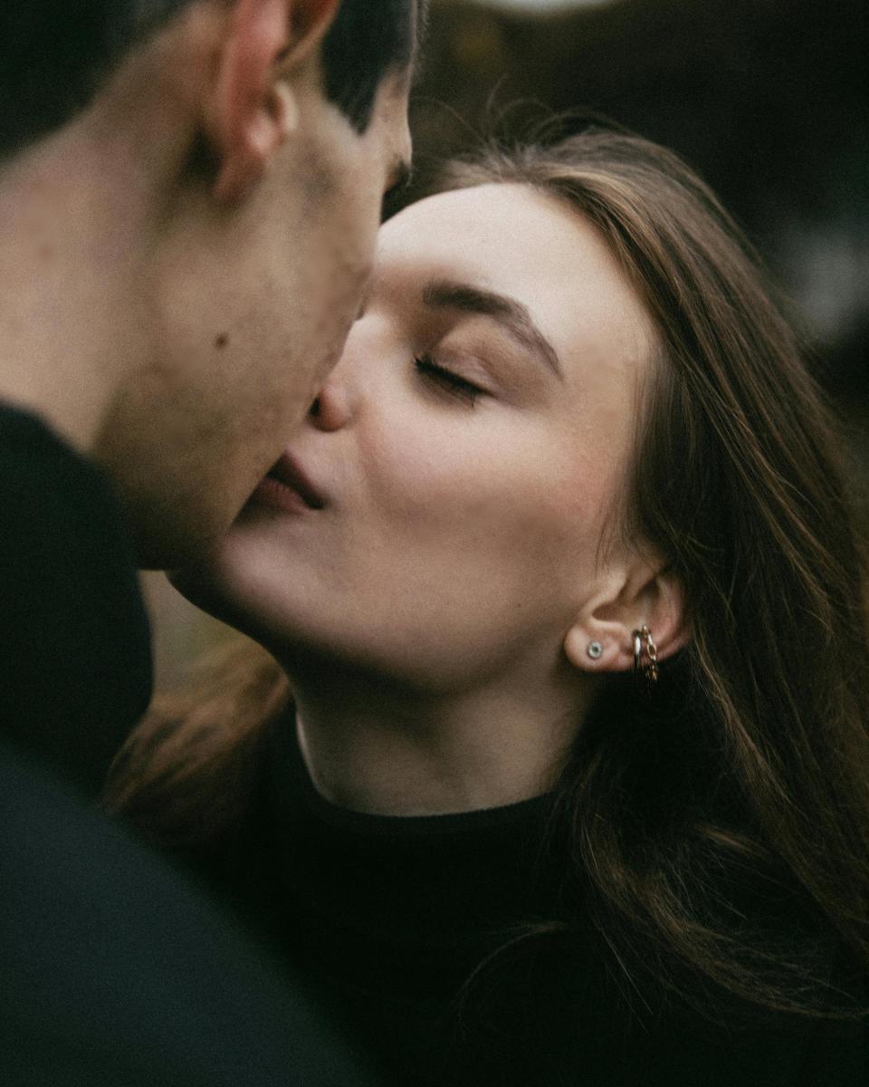 passionate embrace